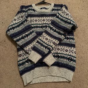 vintage grandpa sweater